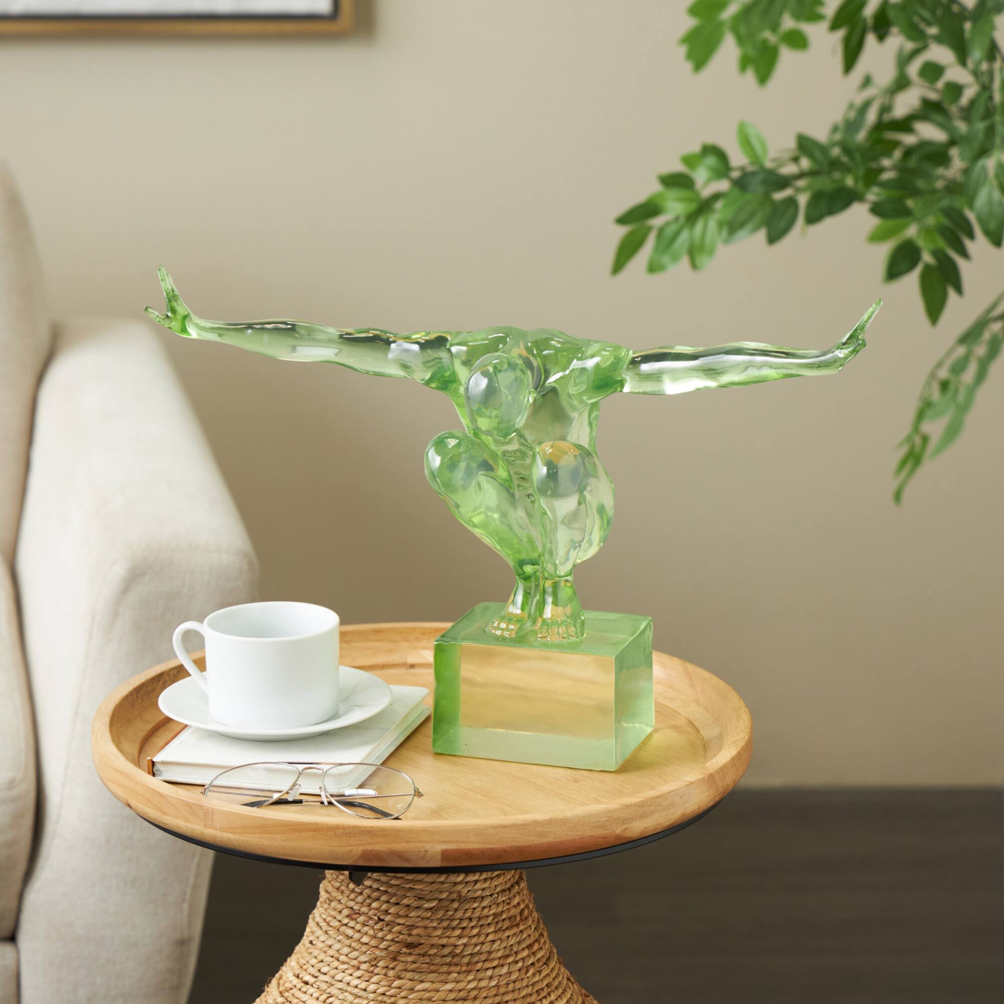 19" Posing Decorative Sculpture